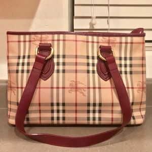 Authentic Burberry Purse with Original Dust Bag
